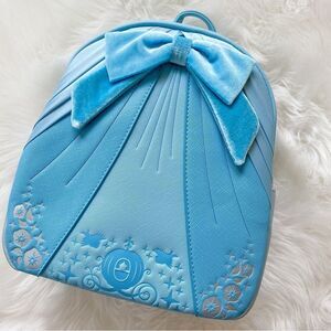 Loungefly Disney Cinderella Blue Dress Mini Backpack